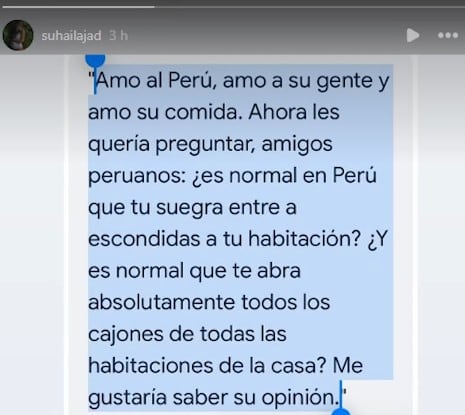 Pareja de André Carrillo sorprende al revelar lo que hizo su suegra dentro de su casa.