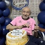 Abuelito centenario es chalaco, hincha del Boys y fanático de Valeriano López