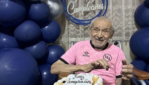 Abuelito centenario es chalaco, hincha del Boys y fanático de Valeriano López