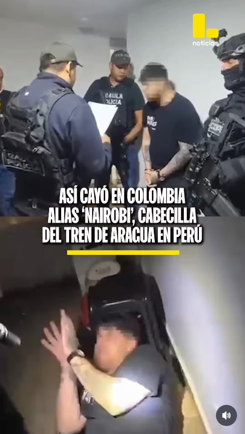 El presidente de Colombia, Abelardo de la Espriella, confirmó la captura del delincuente y Perú podría pedir su extradición.