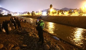 El Agustino: hombre fallece tras tratar de rescatar a niño que murió ahogado en el río Rímac