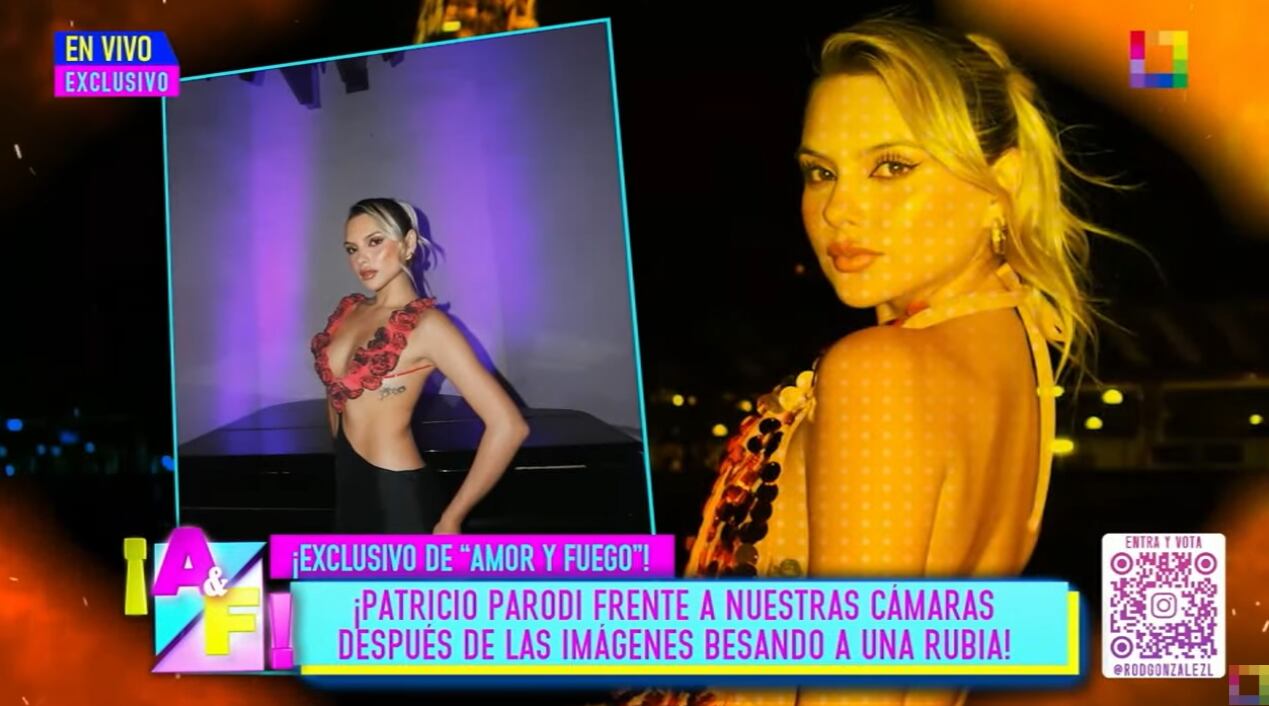 Favia Arévalo es la modelo con quien se besó Patricio Parodi en una discoteca.