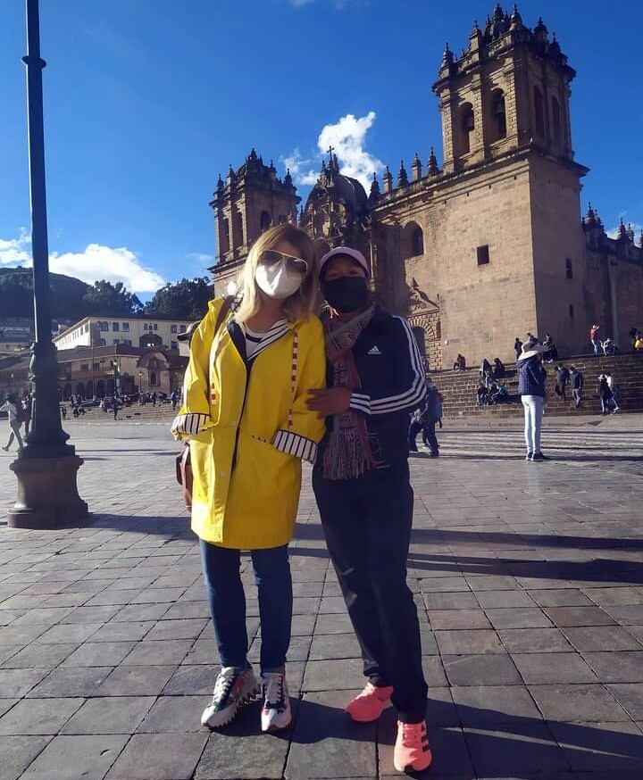 Itati Cantoral en Cusco (@itatic_oficial)