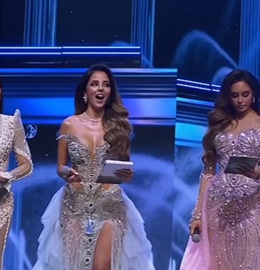 Luciana Fuster quedó en shock al ver que la Miss Grand Perú Zuliet Seminario no pasó al TOP 11 en la final del Miss Grand International.