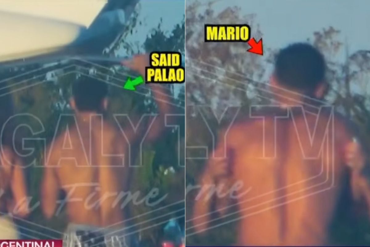 Magaly Tv, La firme ampayó a Mario Irivarren y Said Palao con bellas mujeres. (Magaly Tv, La Firme)