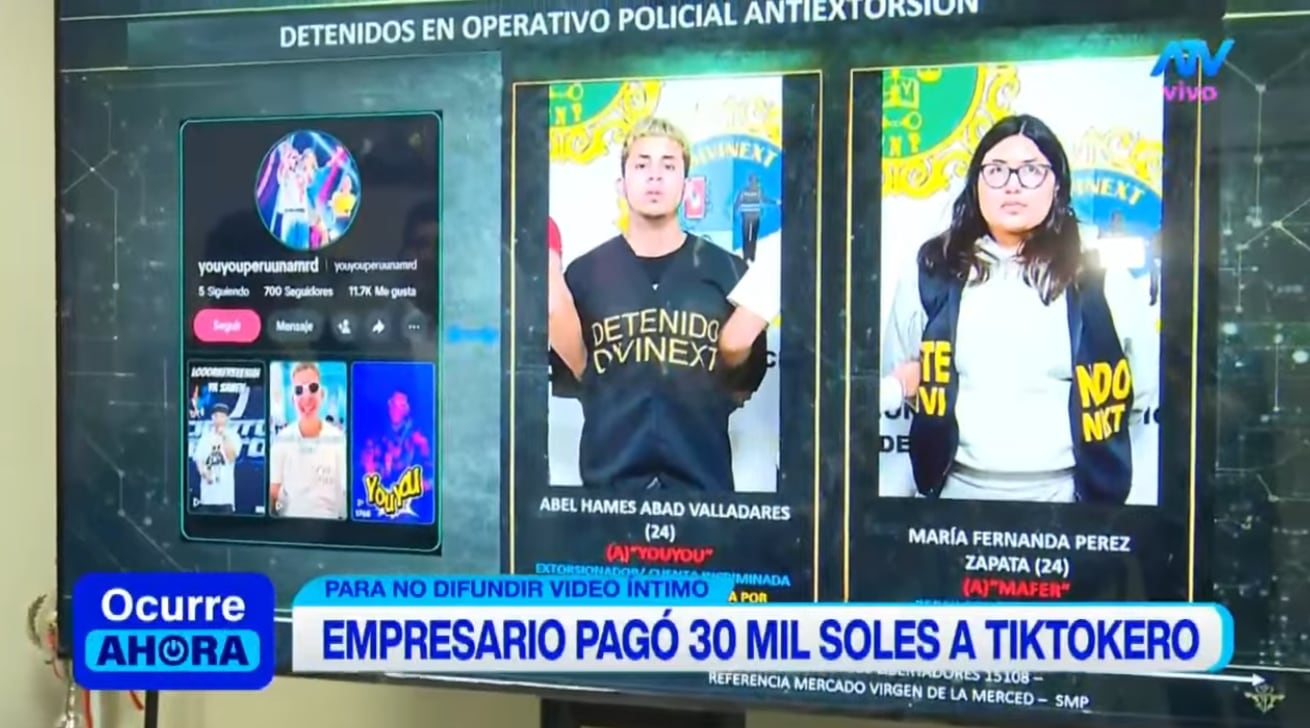 Los videos habían sido proporcionado por la expareja de la víctima.