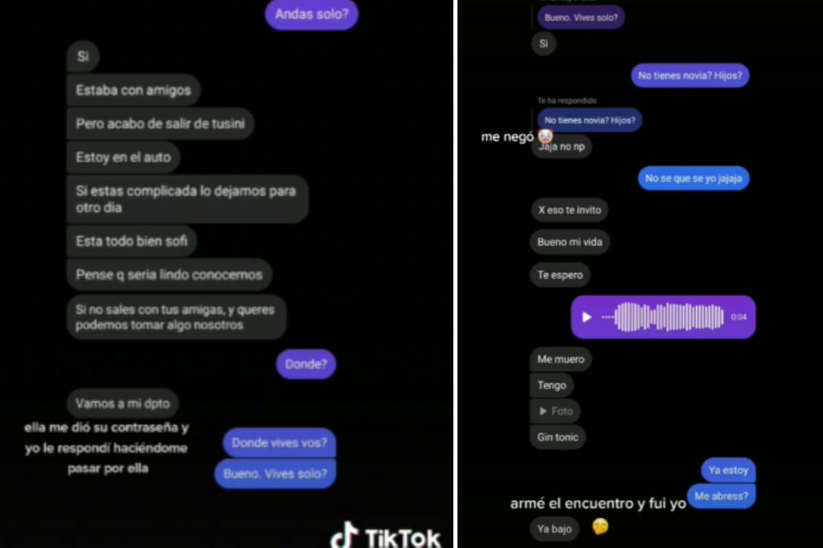 Ariadna quedó sorprendida cuando el muchacho aseguró no tener novia. | Foto: @ariaranguez