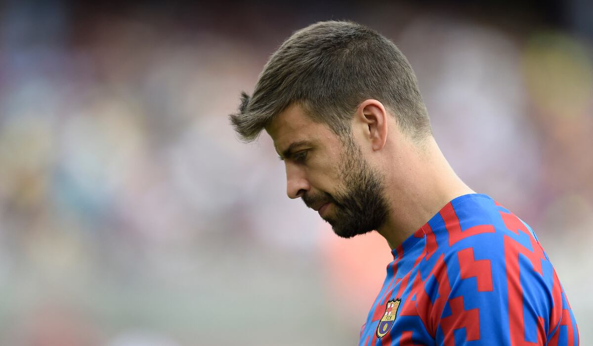 Gerard Piqué pudo cumplir su contrato hasta 2024, pero prefirió retirarse. (Foto: AFP)