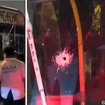 ¡Se salvó de milagro! Balean bus de Nuevo Perú en puente Acho y chofer sale ileso