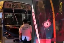 ¡Se salvó de milagro! Balean bus de Nuevo Perú en puente Acho y chofer sale ileso