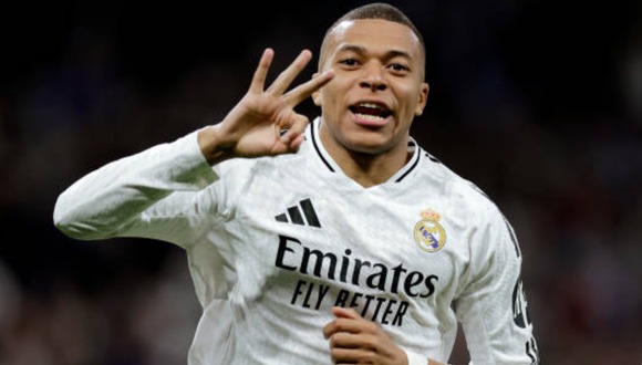 Kylian Mbappé marcó el 3-0 del Real Madrid sobre el Manchester City. (Video: ESPN)