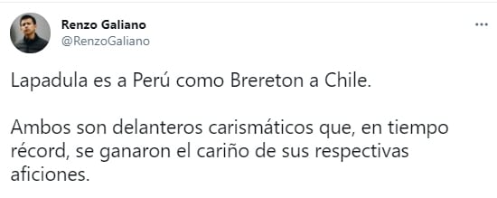 Hinchas llaman 'Lapadula chileno' a Ben Brereton en redes sociales