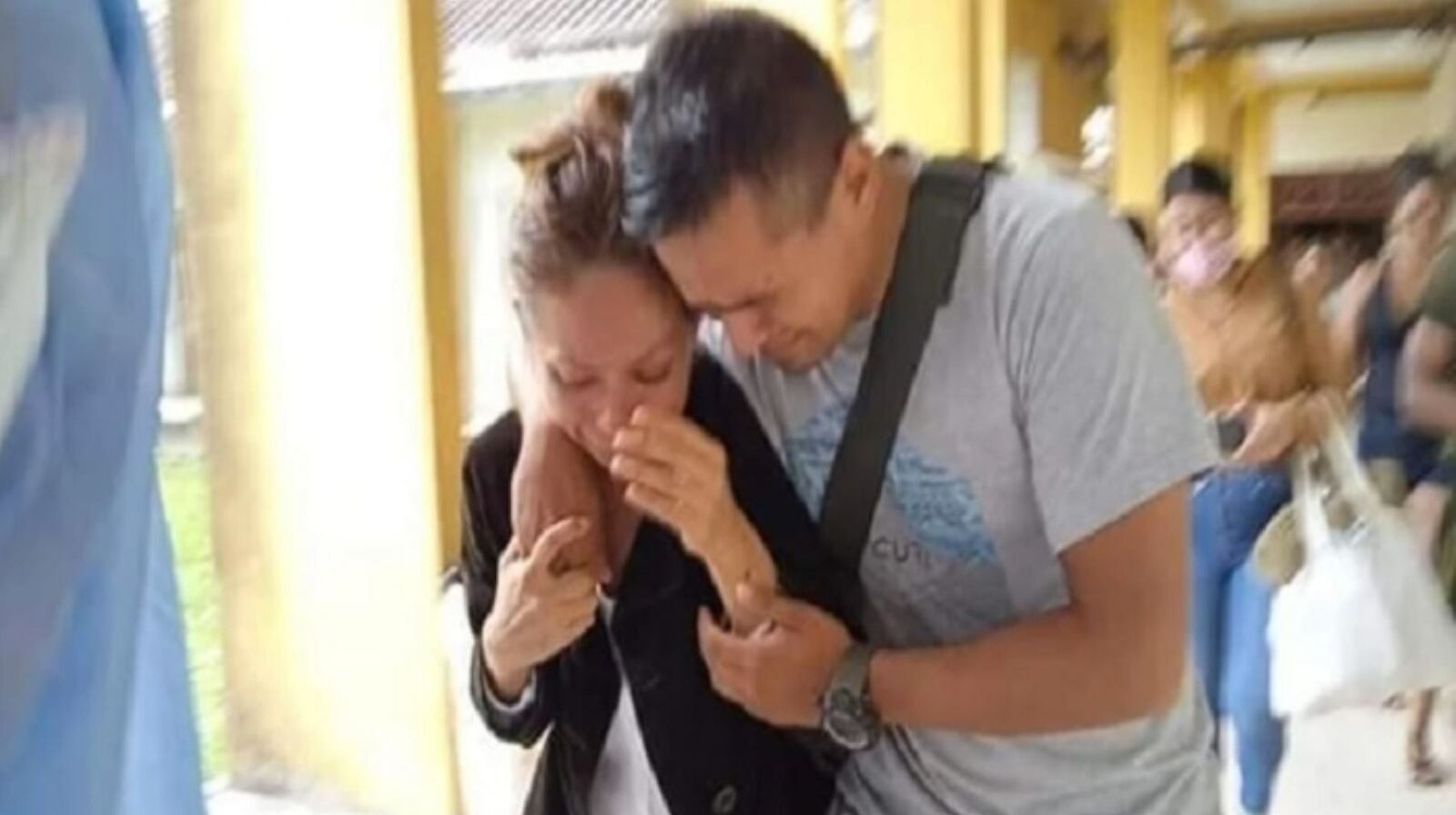 Jesús Bautista Saldaña y Vanesa Cachique Isac (Foto: Andina).