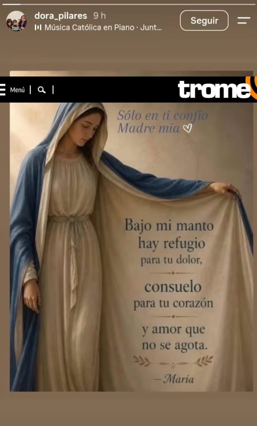 Mamá de la 'ojiverde' lanza emotivo post mientras su hija está detenida