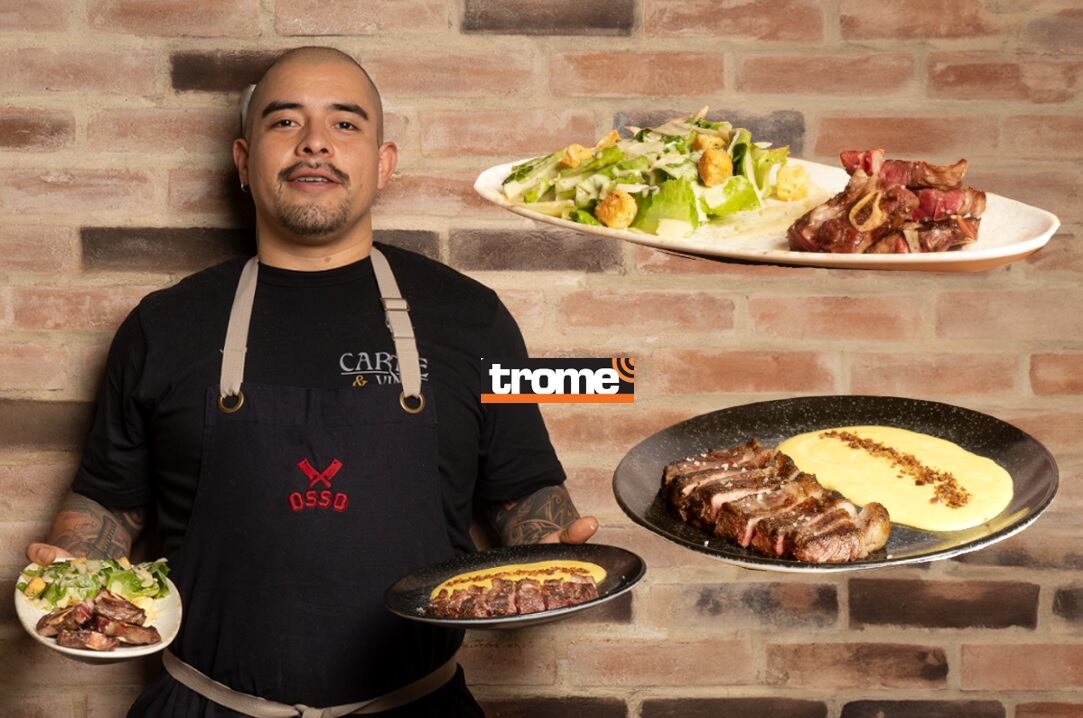 Delicias al fuego están entre lo preferido de los peruanos como las que presentará Osso en el festival Filo. (Entrevista y Foto Compos.: Isabel Medina / Trome).