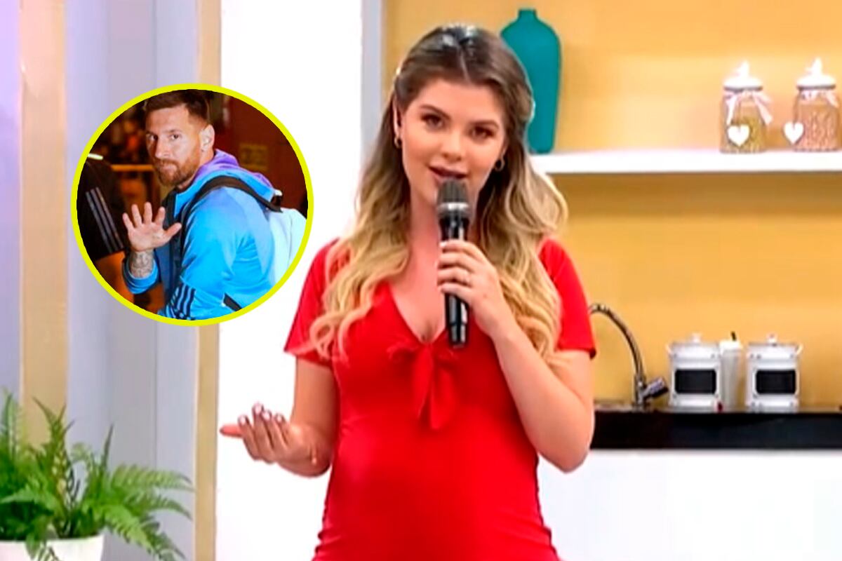 Brunella Horna reservó habitación en el mismo hotel con Messi.