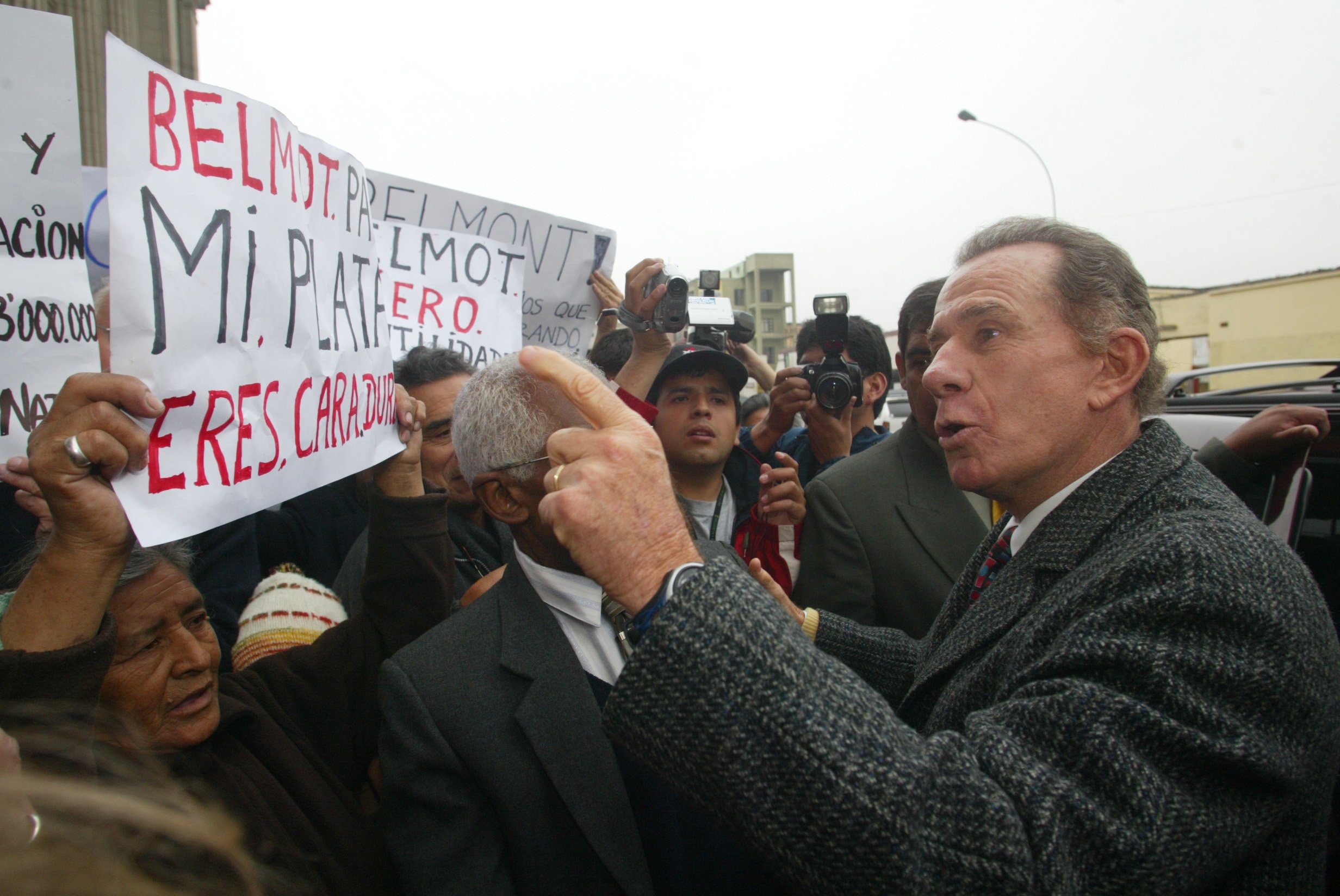 Accionistas de RBC reclaman a Ricardo Belmont la devolución de su sincero. (Archivo Histórico de El Comercio)