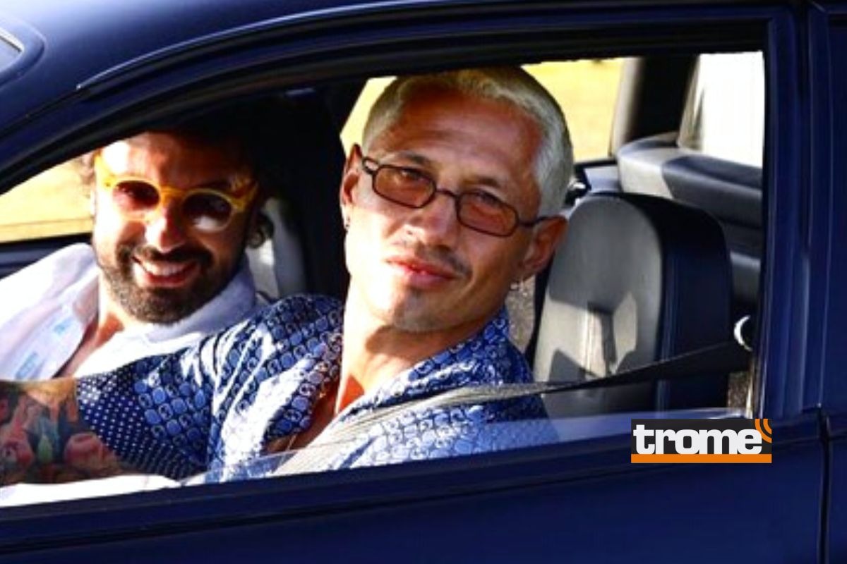 Gianluca Lapadula maneja Ferrari de colección antes de finalizar sus vacaciones (Foto: @gianlucalapadulaoficial)