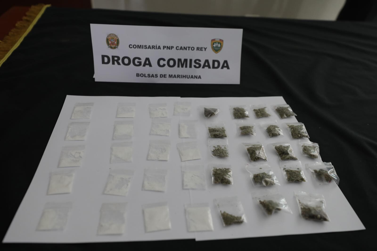 A 'Run Run' se le encontró drogas y celulares que no eran de él. | Foto: Jessica Vicente