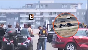 ¡Feroz asalto en la Costa Verde! Delincuentes robaron lingotes de oro tras interceptar dos vehículos