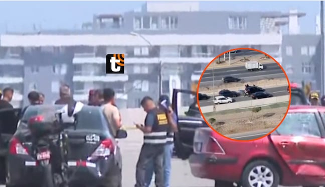 Delincuentes interceptaron a dos vehículos en la Costa Verde y habrían robado lingotes de oro.