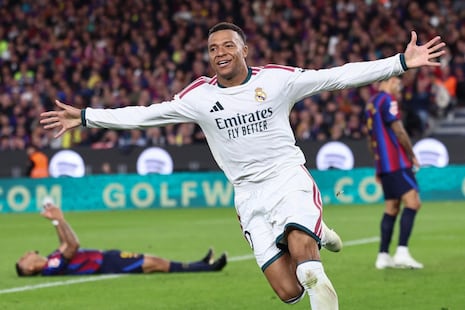 Real Madrid venció 2-1 al Barcelona en el Camp Nou con doblete de Kylian Mbappé | VIDEO