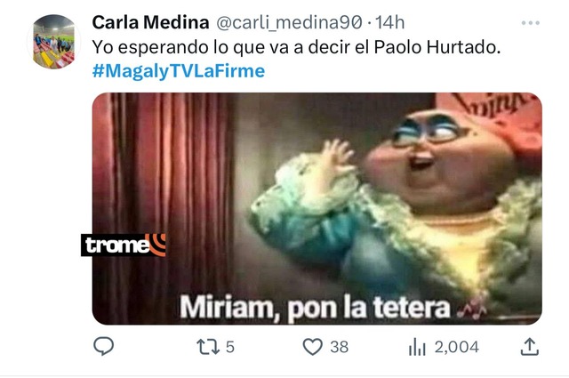 Paolo Hurtando en entrevista con Magaly Medina sobre Jossmery Toledo