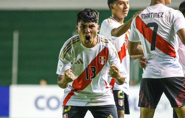 La selección peruana debutó con tres puntos en el Sudamericano Sub 15. (
@SeleccionPeru)
