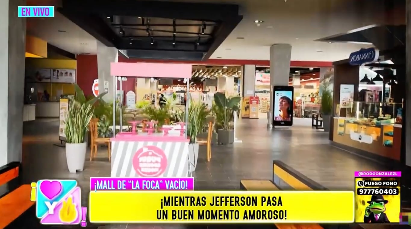 Mall de Jefferson Farfán, KM40, luce casi vacío a un año de su inauguración.