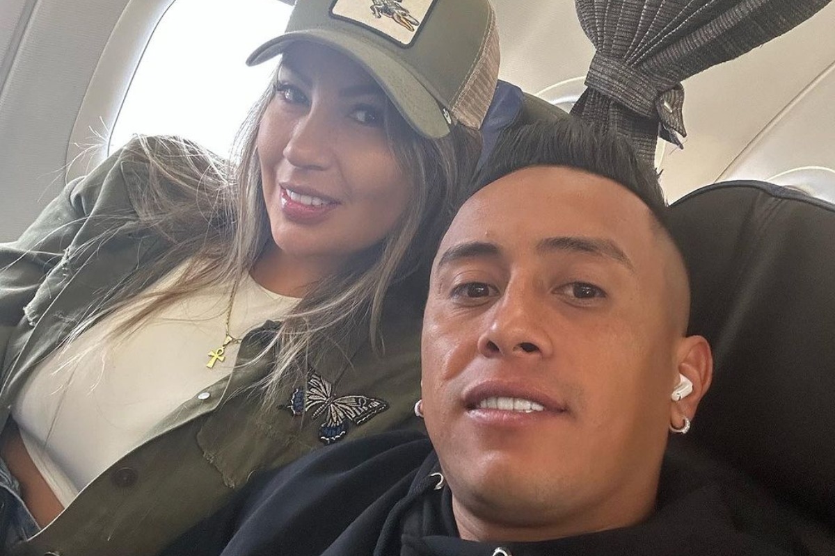 Pamela López y Christian Cueva