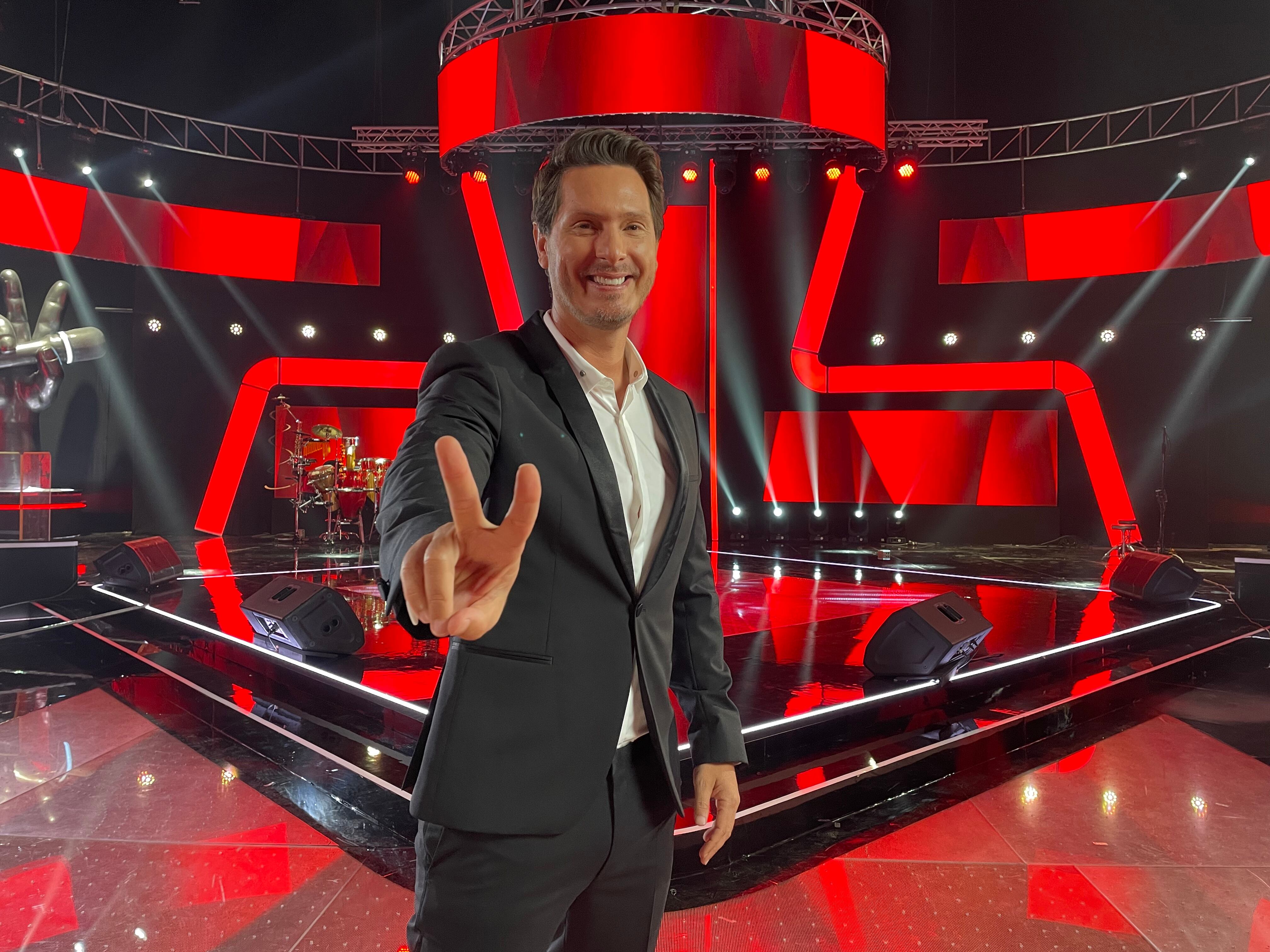 Cristian Rivero, conductor de "la Voz Perú".