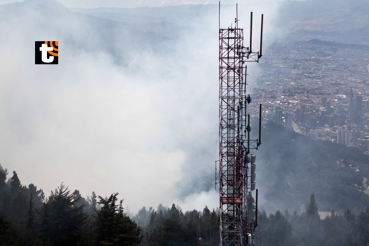Colombia en emergencia por más de 30 incendios forestales (Foto: AFP)
