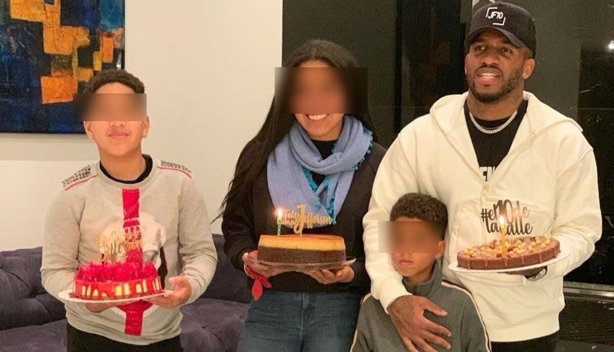 Jefferson Farfán y sus hijos. (Foto: Instagram)
