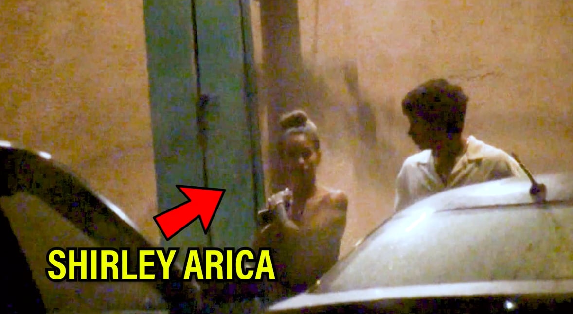 Shirley Arica y Mario Hart juntos de madrugada.