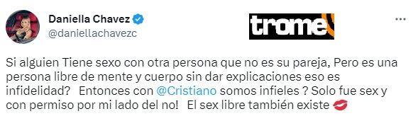 Cristiano Ronaldo habría sido infiel con influencer chilena.