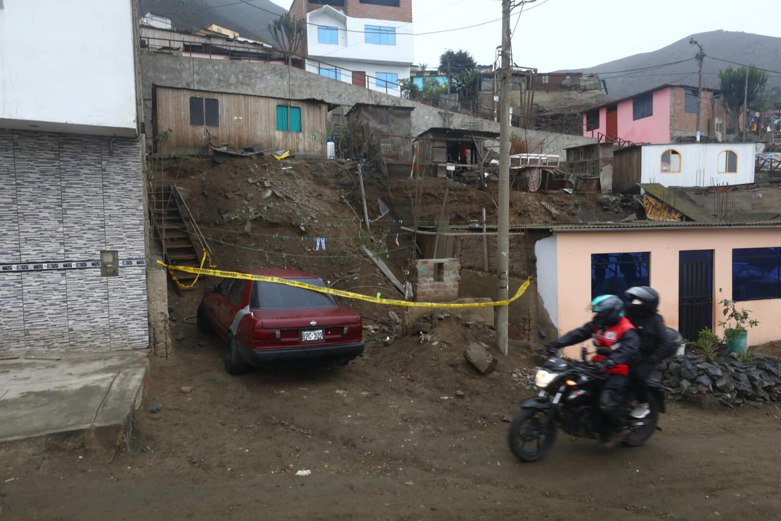 El hecho sucedió en la casa prefabricada | Foto: Gonzalo Córdova