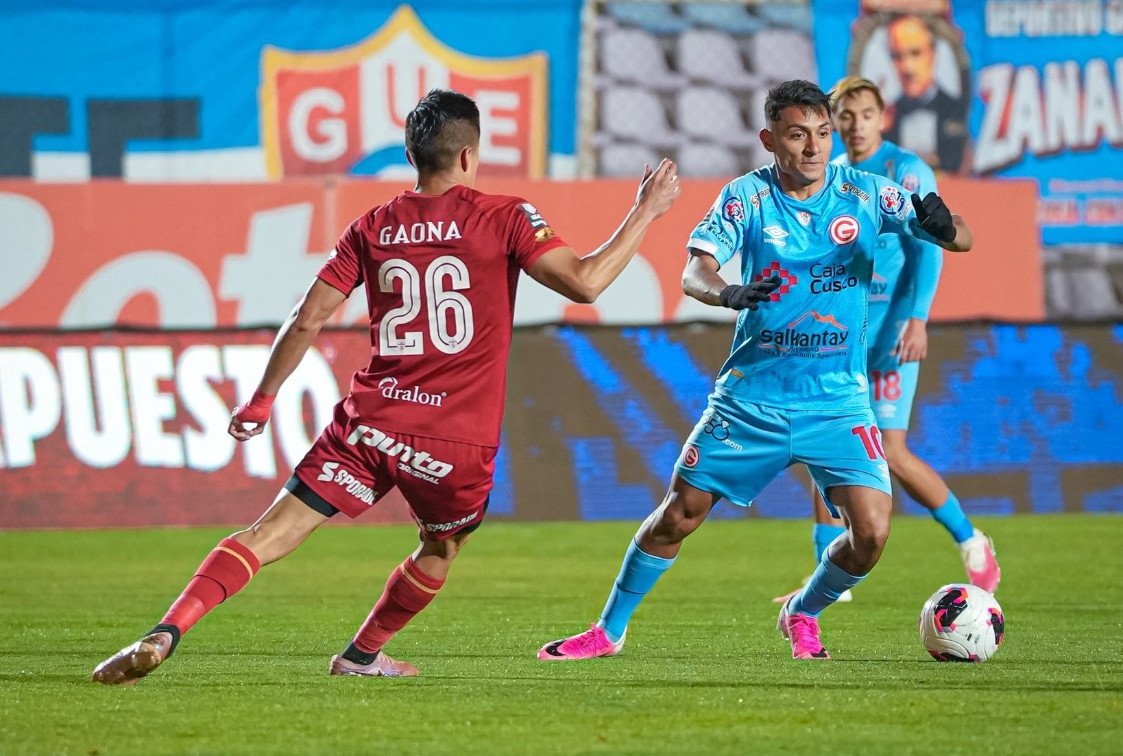 Kevin Sandoval se falló un penal en la derrota de Deportivo Garcilaso ante Sport Huancayo (Foto:📸 @iteasport_/ Liga1 Te Apuesto)
