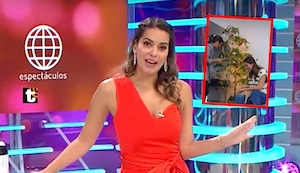 Valeria Piazza saca cara por su árbol de Navidad pese a críticas: “Es un pino real, ningún árbol de plástico se le compara”