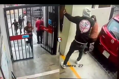 ¡Salvó de milagro! Sicario intenta matar a balazos a mujer dentro de condominio en Jesús María y falla