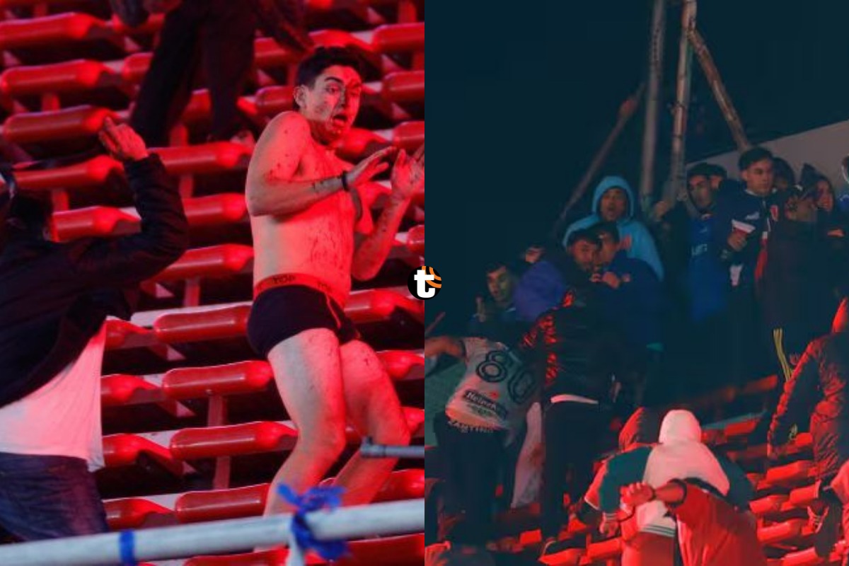 Independiente vs U de Chile fue cancelado tras salvajes agresiones en las tribunas.