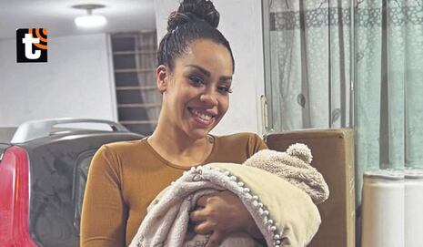 Mirella Paz está ‘chocha’ con su bebé: “No duermo nada, pero estoy agradecida con Dios”