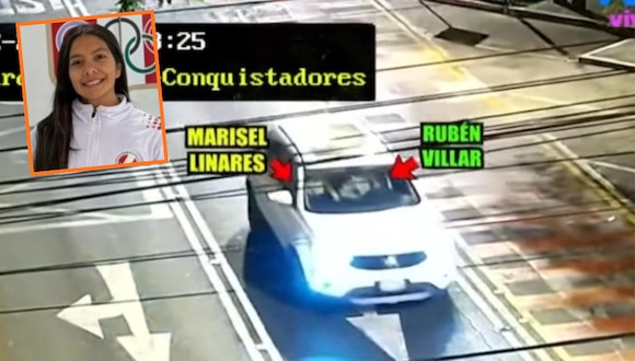 TROME - Captan camioneta donde estaban Adrián Villar, Marisel Linares y su pareja en el lugar del accidente de Lizeth Marzano