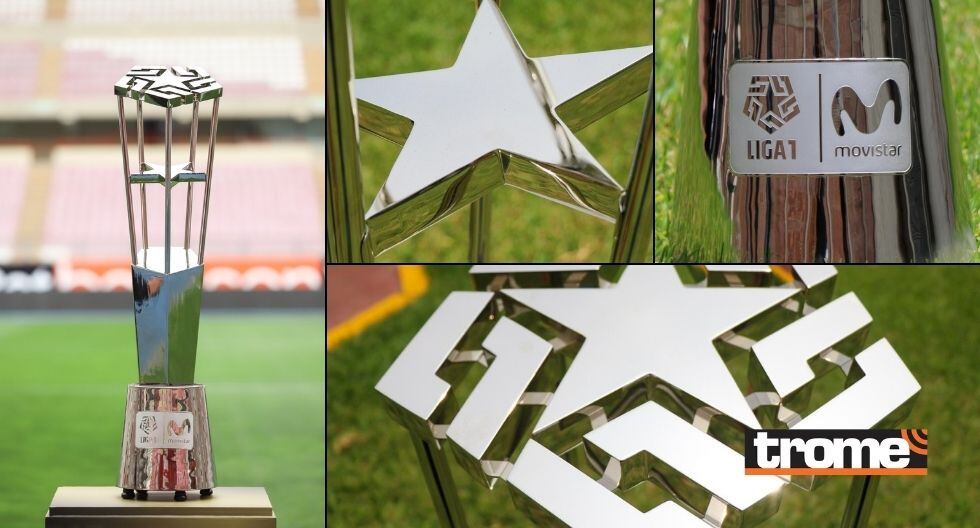 Así luce la Copa Movistar que será para Cristal o Universitario de Deportes