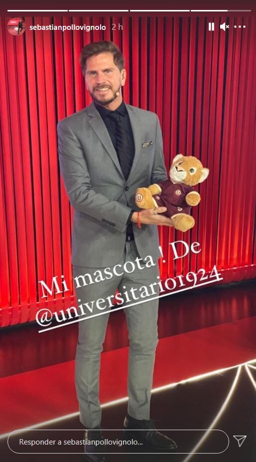'El Pollo' Vignolo agradeció los regalos que recibió de Universitario de Deportes. (Foto: Instagram)