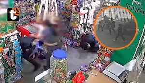 Los Olivos: trabajadores frustan robo de minimarket tras enfrentarse a feroces delincuentes venezolanos