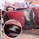 Taxista sobrevive de milagro al ser arrollado por tren en el Callao