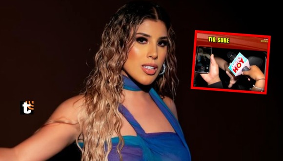 Yahaira Plasencia ignora preguntas sobre Daniela Darcourt