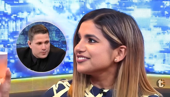 Paco Bazán dedica tema a Susana Alvarado y ella reacciona así (Video: ATV)