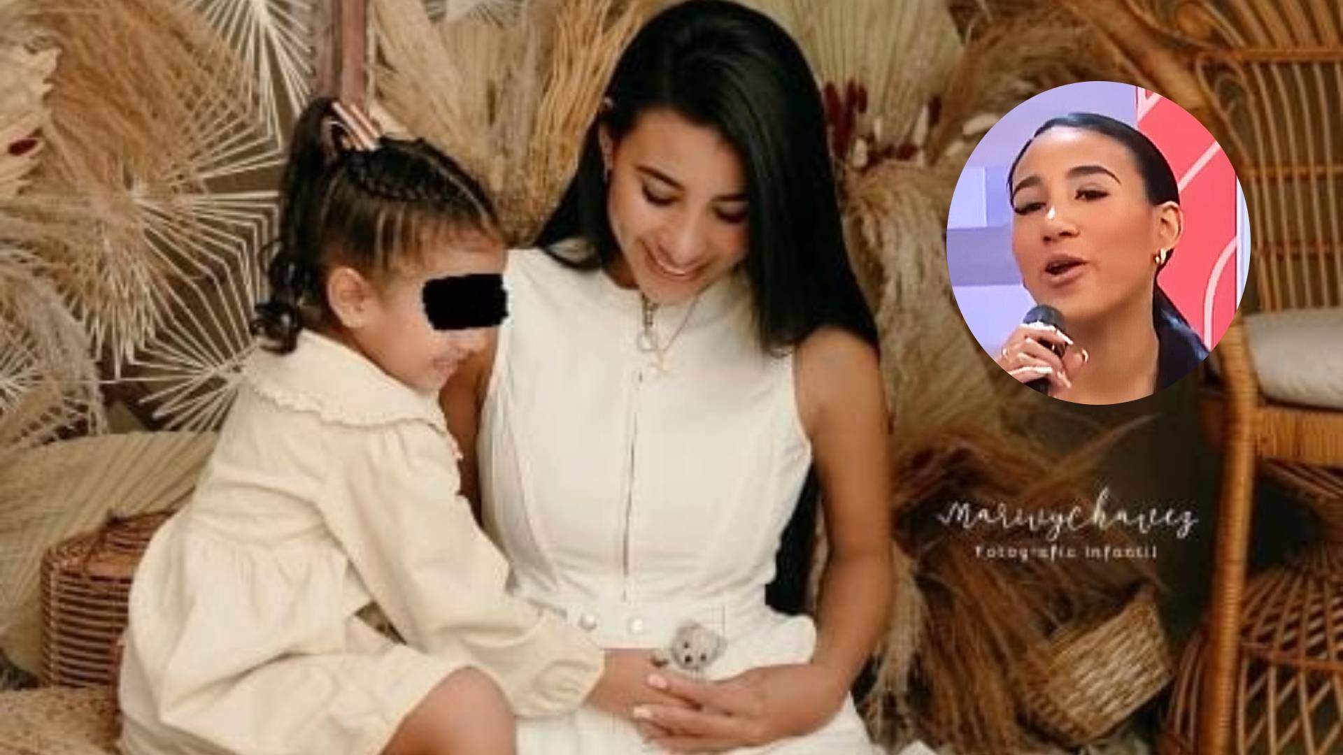 Samahara Lobatón luce pancita con tierno mensaje.