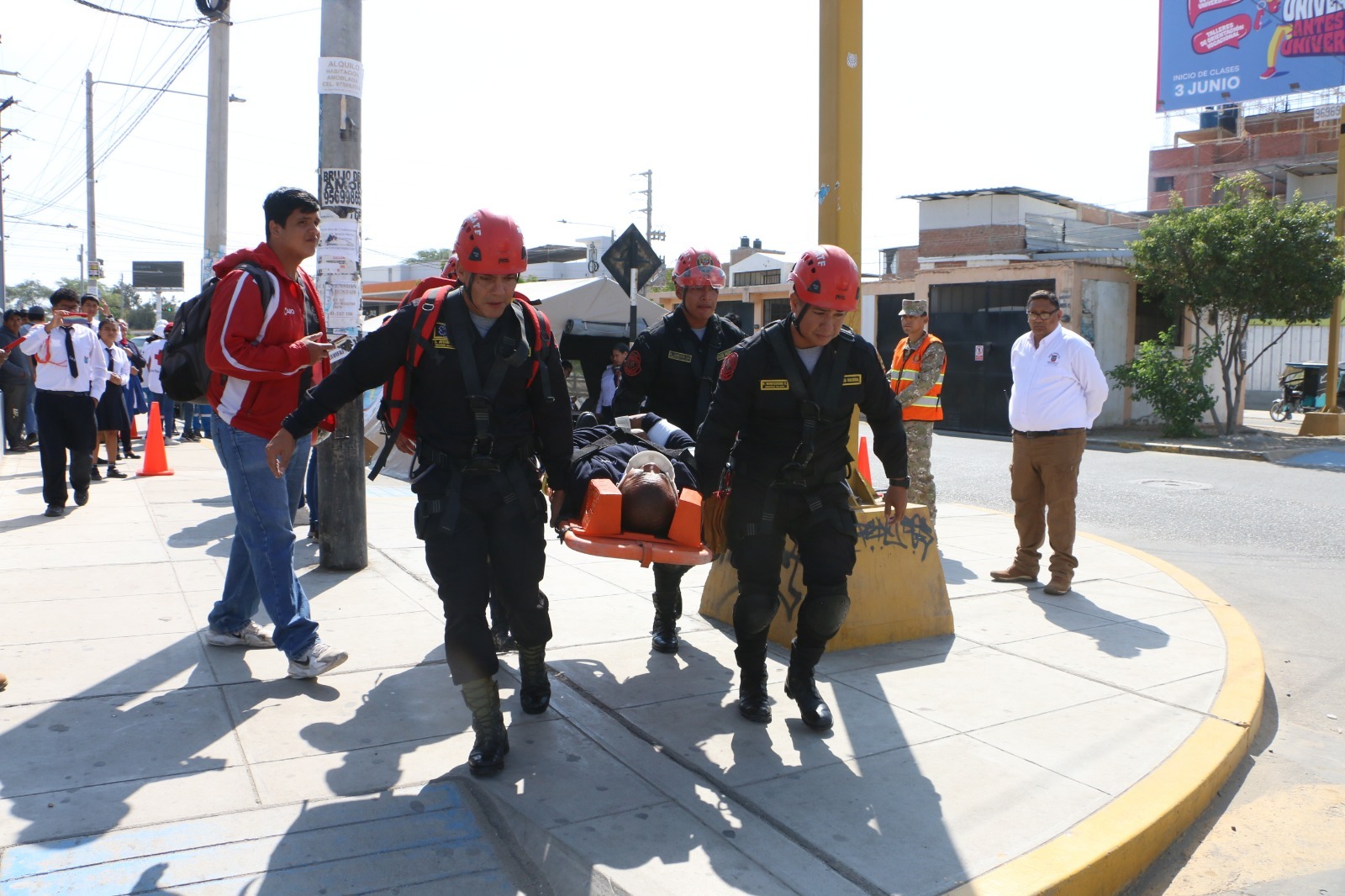 15 de agosto: Simulacro Nacional Multipeligro.